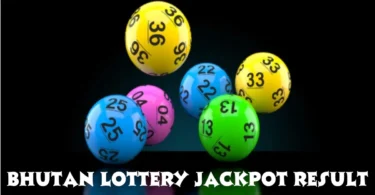 bhutan lottery jackpot result